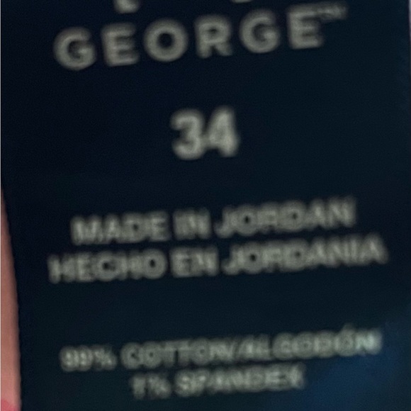 George pink shorts sz 34 good condition. - Picture 2 of 3